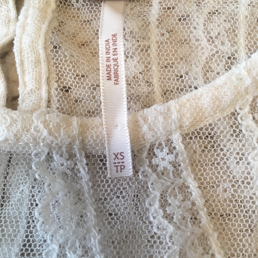 NWT! Free People She’s a Doll Lace Halter Crop - Picture 6 of 6